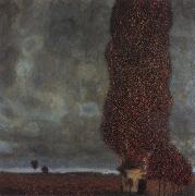 The Large poplar Gustav Klimt